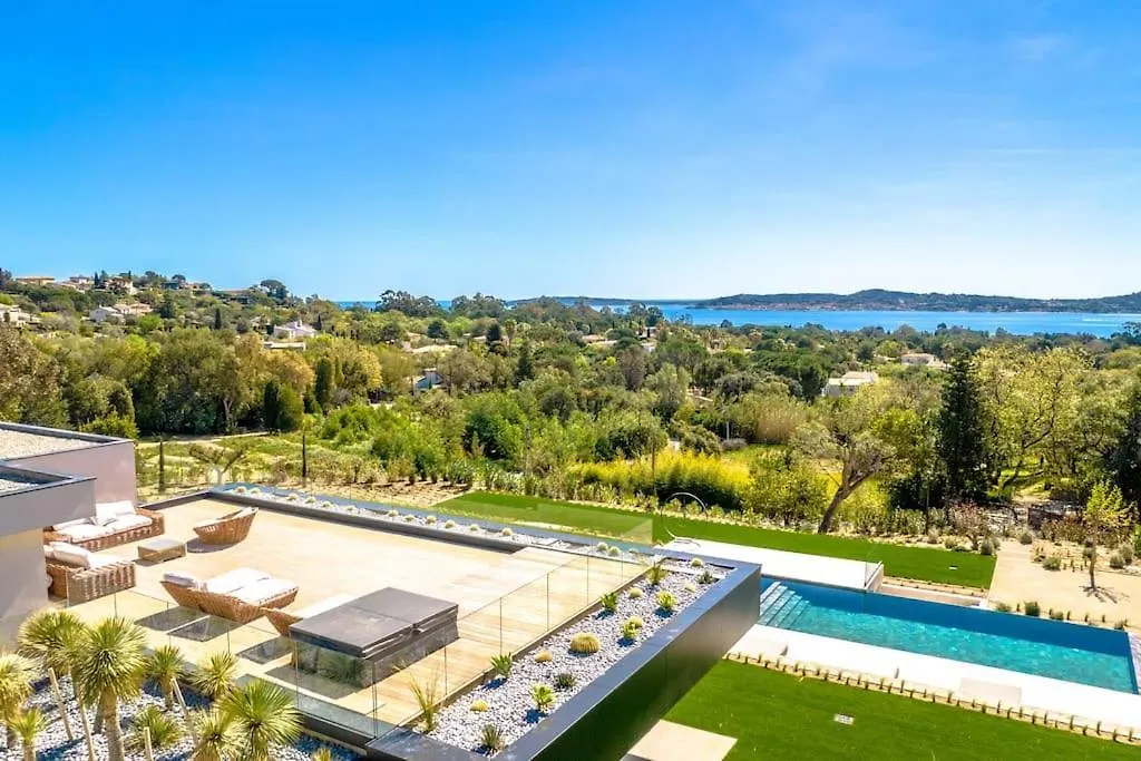 Villa Elsa, Golfe De Saint Tropez, Sublime Vue Mer Grimaud
