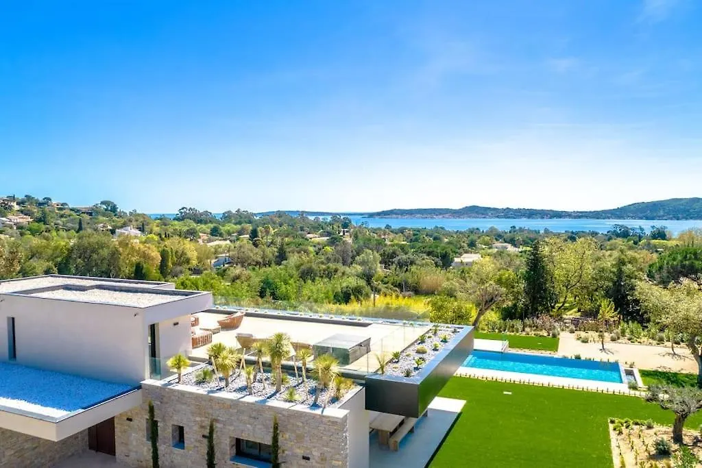 Villa Elsa, Golfe De Saint Tropez, Sublime Vue Mer Grimaud