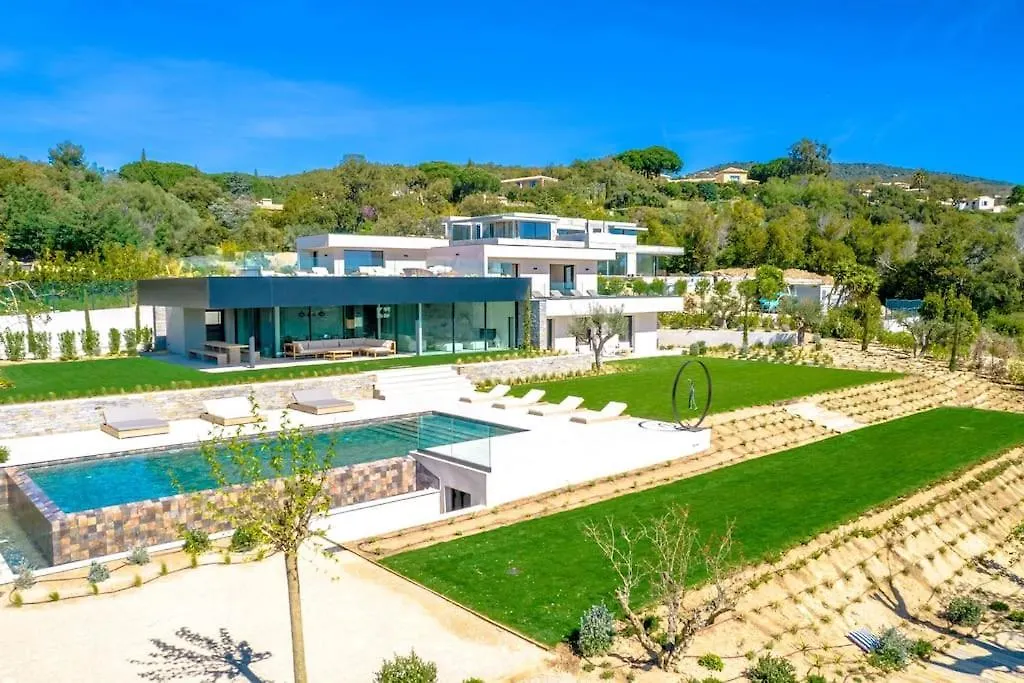 Villa Elsa, Golfe De Saint Tropez, Sublime Vue Mer Grimaud