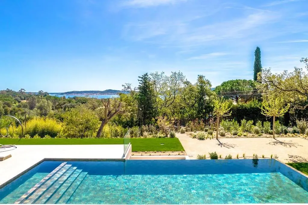 Villa Elsa, Golfe De Saint Tropez, Sublime Vue Mer Grimaud
