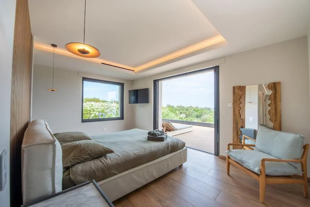 Villa Elsa, Golfe De Saint Tropez, Sublime Vue Mer Grimaud
