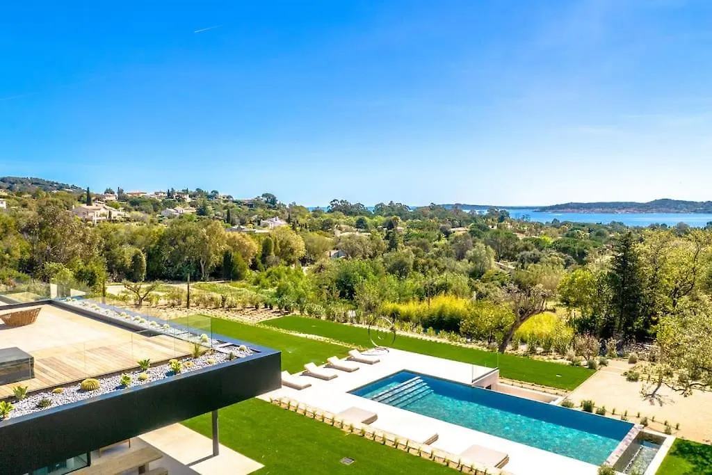 Villa Elsa, Golfe De Saint Tropez, Sublime Vue Mer Grimaud